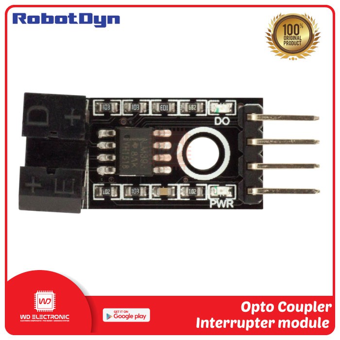 OPTO COUPLER INTERRUPTER MODULE ROBOTDYN OPTO COUPLER