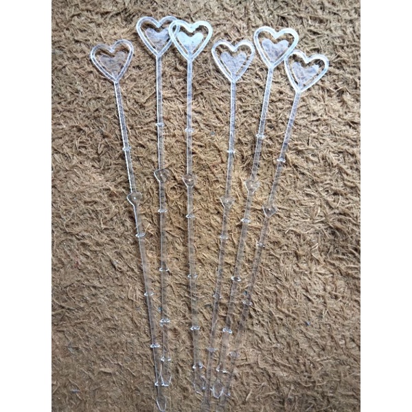 Stik love kartu ucapan buket bunga