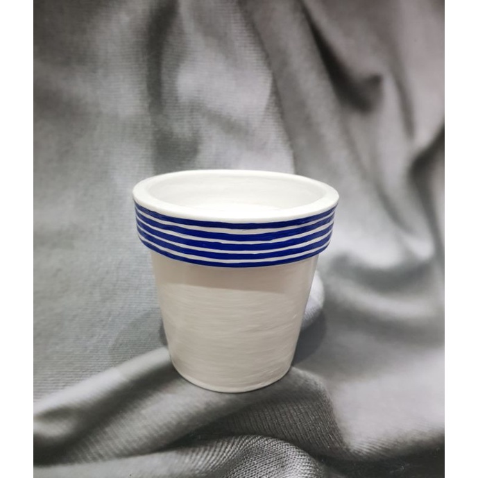 

Pot Lukis Terakota/ Pot Terracotta/ Pot Gerabah/ Pot Tanah Liat dia 8 cm