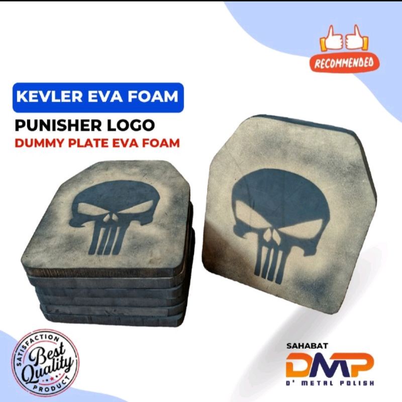 Kevler Eva Foam atau Dummy Plate Foam Eva anti Peluru Replika