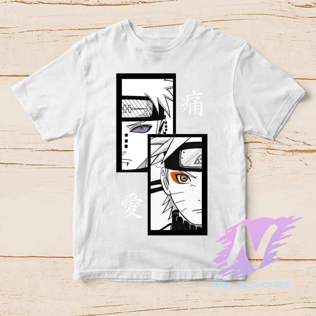 kaos naruto dan pain baju kaos anak anime