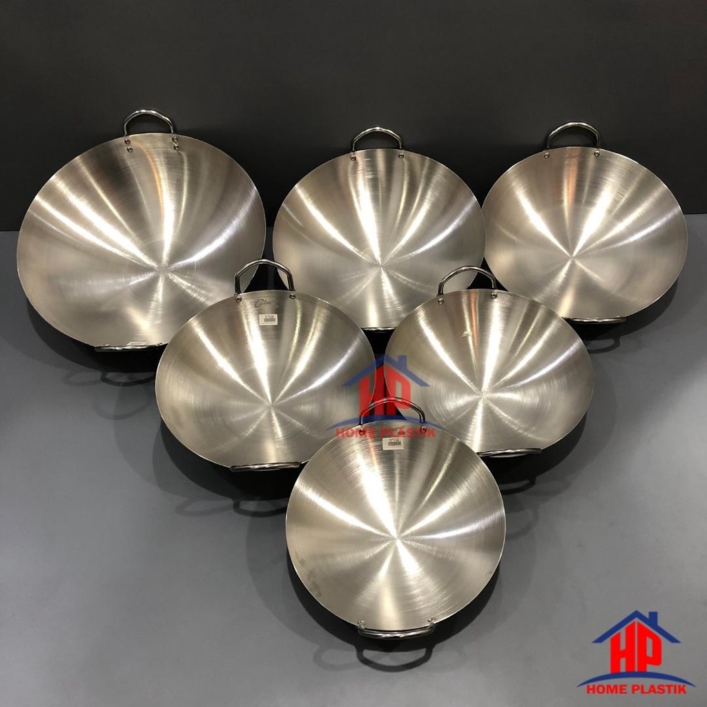 CALYPSO - Wajan Stainless Steel Calypso / Kuali Stainless steel UK 32 / 34 / 36 / 38 / 40 / 47