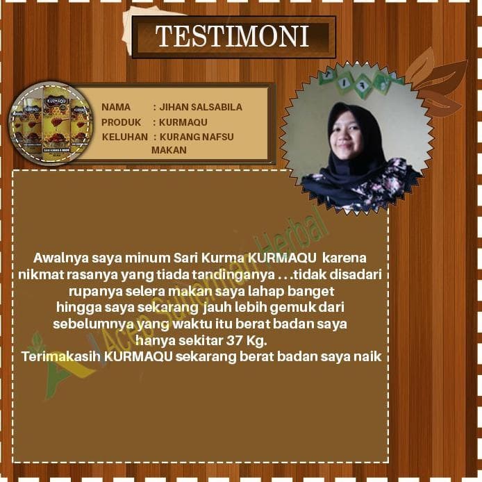 Obat Penggemuk Badan - Suplemen Untuk Naikin Berat Badan - Vitamin Sari Kurma dan Madu Untuk Menaikan Berat Tubuh Gemuk Anak 1 2 3 4 5 6 7 Tahun - Kurmaqu Sari Kurma dan Madu 100% Asli Original
