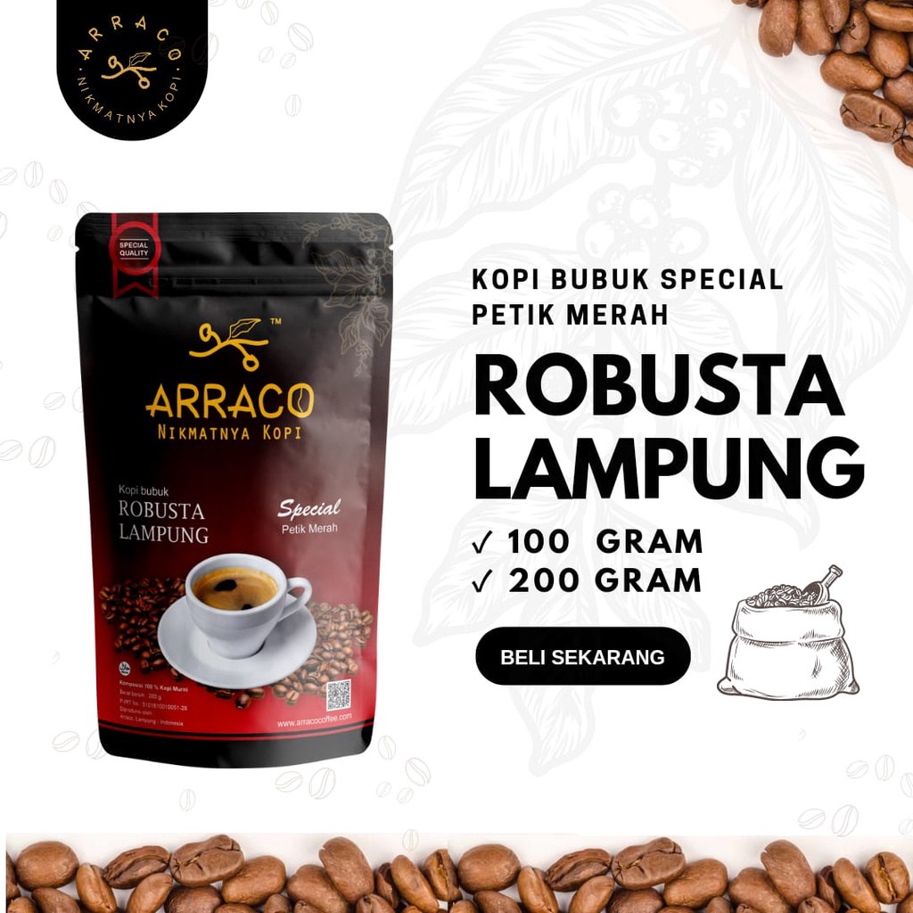 KOPI ROBUSTA ASLI LAMPUNG