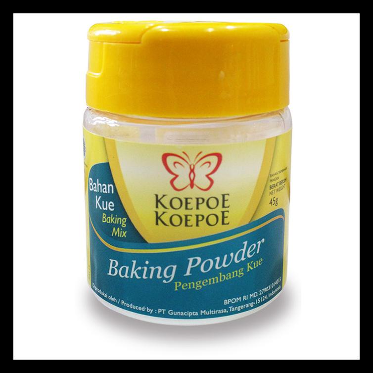 

BAHAN KUE KOEPOE KOEPOE BAKING POWDER 45 GRAM/ 45 GR KUPU KUPU BERKUALITAS