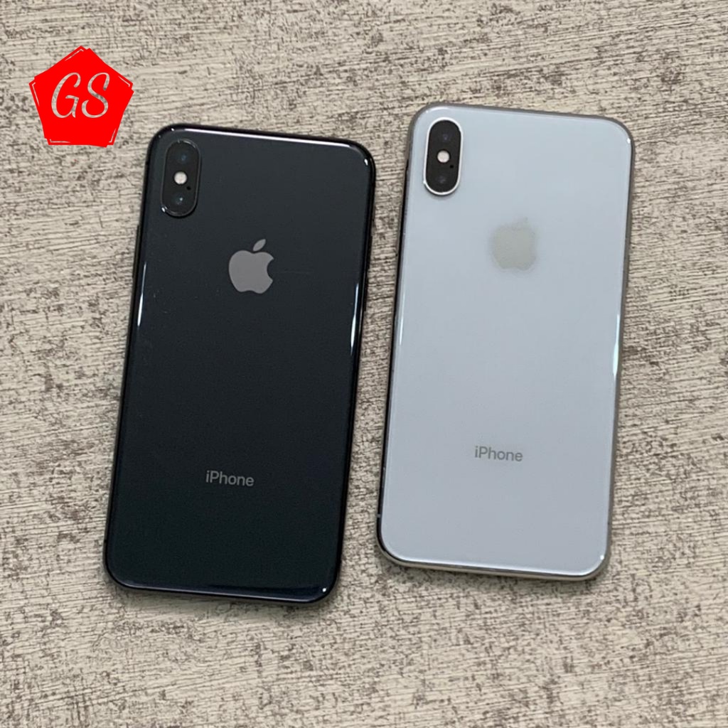 IPHONE X 256GB / 64GB SECOND ORIGINAL 100% MULUS / FULLSET