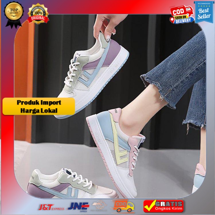 Sepatu Sneakers NS2203 Sepatu Import Fashion Korea Wanita