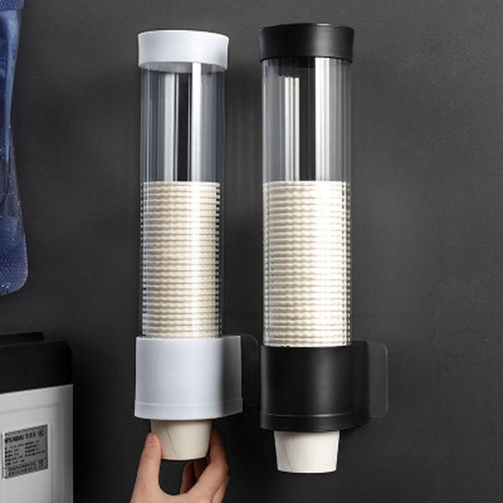 Nickolas1 Cup Dispenser Untuk Water Dispenser Cone Atau Flat Bottom Cups Dustproof Wall Mounted Automatic Cup Remover