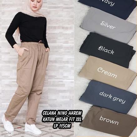 Harem Pants || Celana Kerja Wanita Harem || Size Jumbo Dan Standar