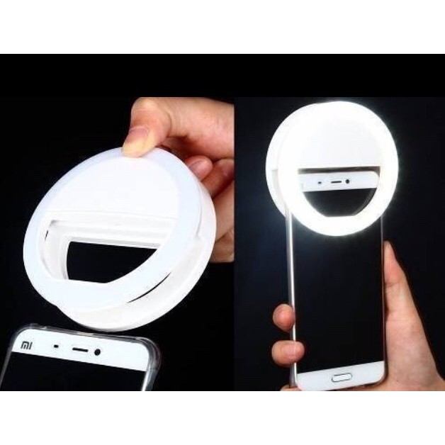 Selfie Kecil  - Clip On Selfie Ring Light Portabel