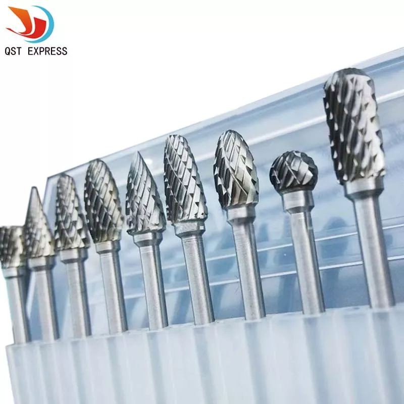 10Pcs Mata Bor Cuner Tuner Porting Tungsten Carbide Mini Grinder 3mm Shaft Shank