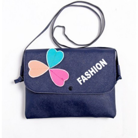 Tas Wanita RANSEL MINISO PURPLE Slempang Import Murah Kerja Korea - Hitam