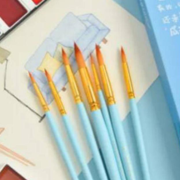 

Df7Code Giorgione brush set round 7pcs in cardbox(siap Kirim)C9L7