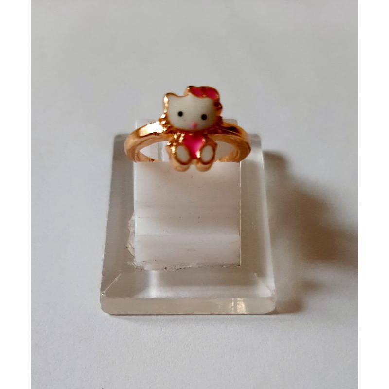 cincin anak kecil hello kitty