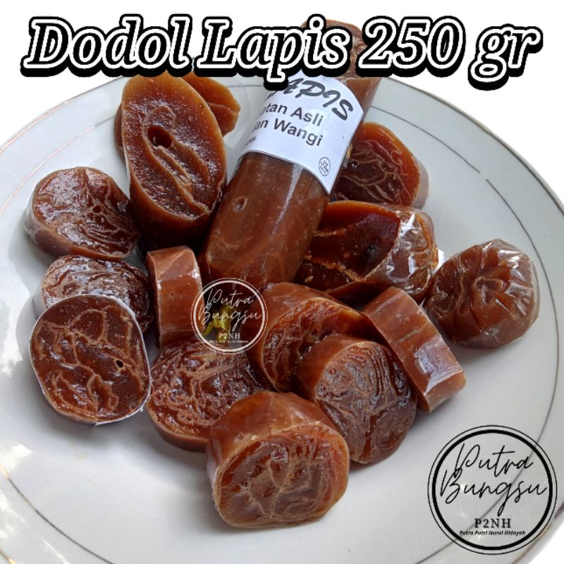 Dodol Betawi Asli Lapis Khas Tangerang 250 gram Enak Harum Halal