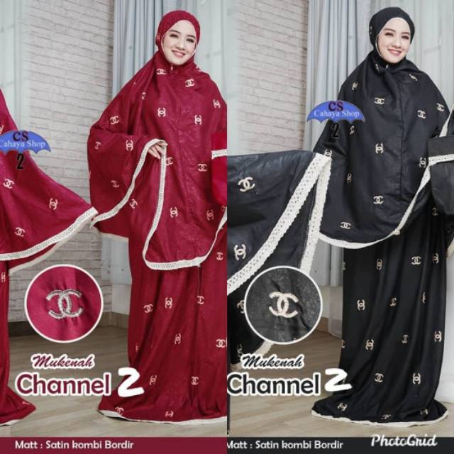 MK Chanel 2 Mukena wanita muslimah