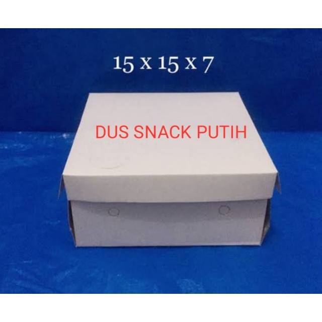 

DUS SNACK PUTIH UK 15X15