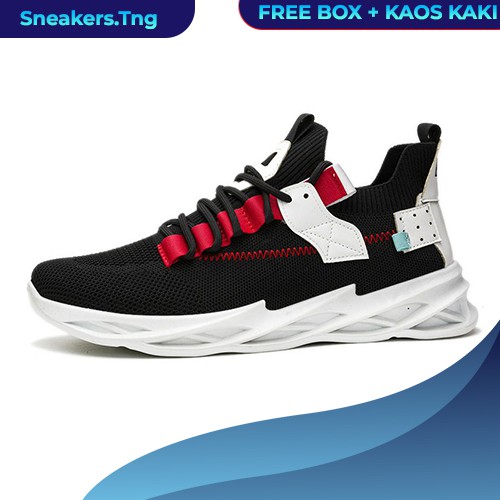 Sepatu Sneakers Import Trend Fashion Casual Korea Kets Running Pria
Wanita MW37 Free Kaos Kaki