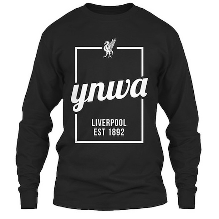 Kaos Baju Obral Combed 30 Distro Liverpool_ Kotak Lengan Panjang Polos