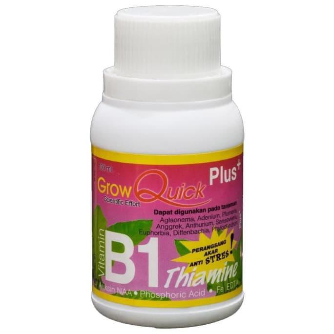 Jual Pupuk Vitamin B1 Plus Grow Quick 100 Ml - Merangsang Akar Anti ...