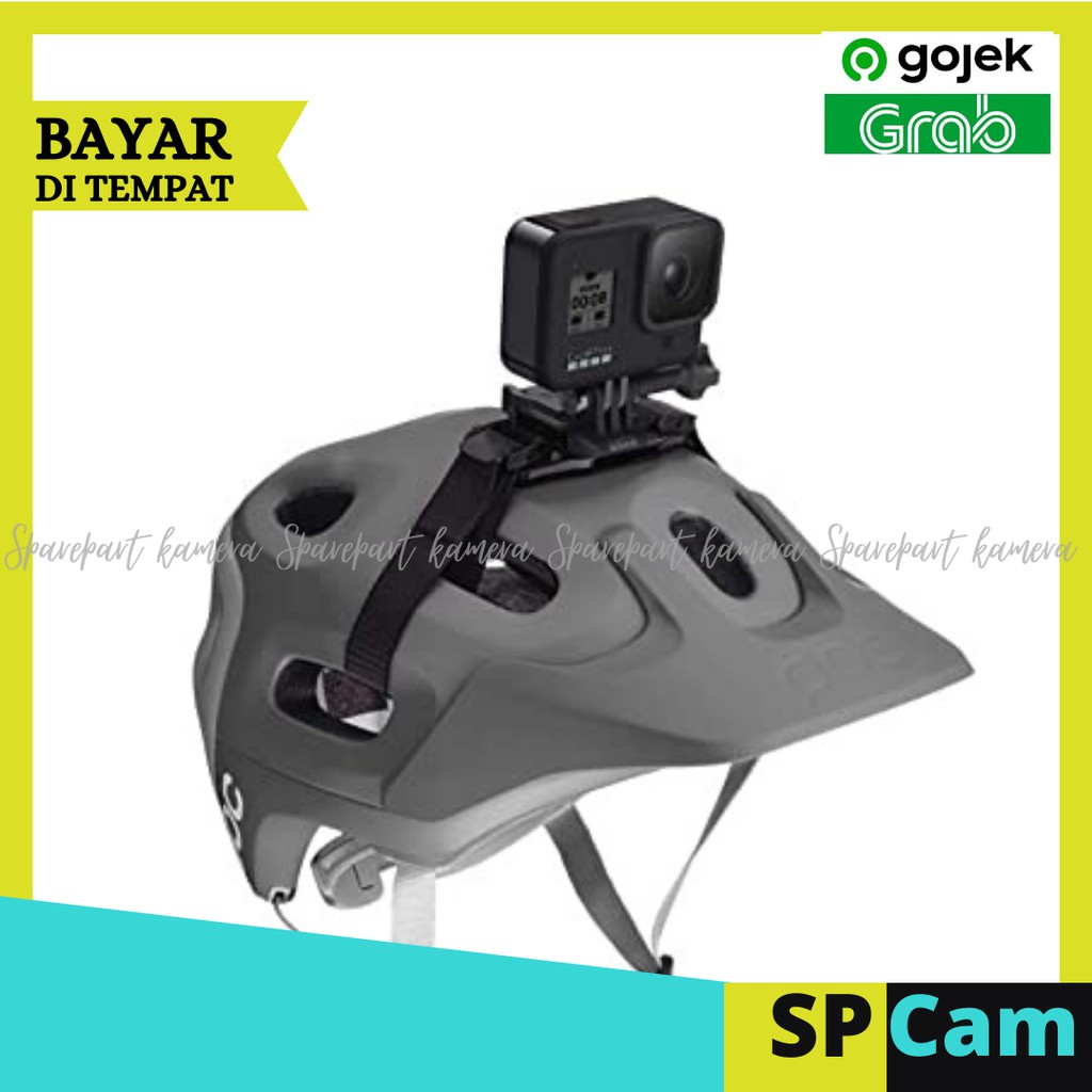 Bicycle Helmet Strap For Action Cam - Mount Gopro Helm Sepeda