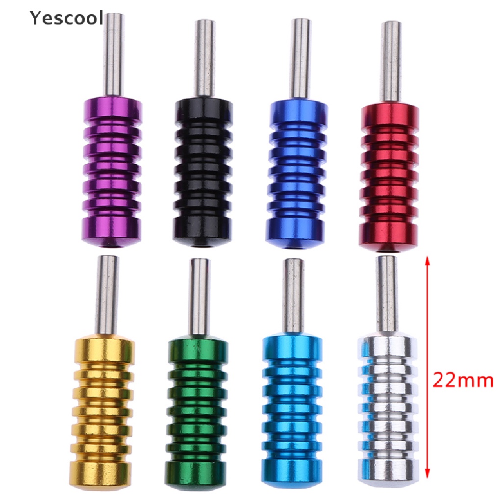 Yes Tabung Grip Mesin Tato Bahan Aluminum Alloy Ukuran 22mm