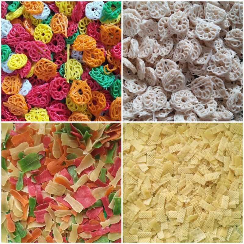 ✔MURAH Kerupuk Mentah Aneka Varian berat 250gr / Krupuk Mentah