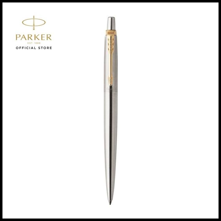 

Heaven | Parker Jotter Stainless Steel Gold Trim Ballpoint