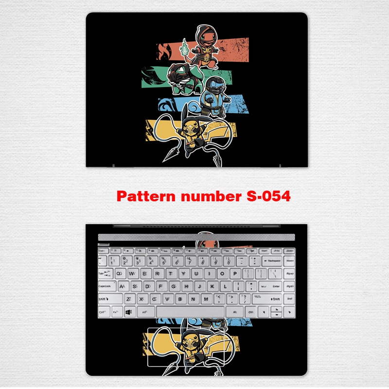 Stiker Skin Vinyl 2 Sisi Untuk Laptop Lenovo Pro13 Xiaoxin Air14 / 13 / 14 &quot;Hp14-Dv 2021 Asus Dell