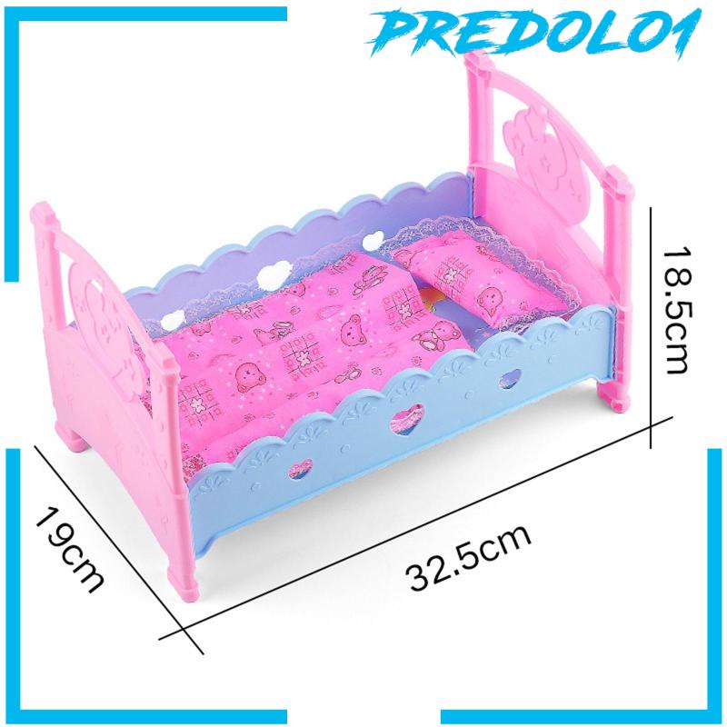 Children Playhouse Toy Bed Children Room Decor Doll Accessories for Baby