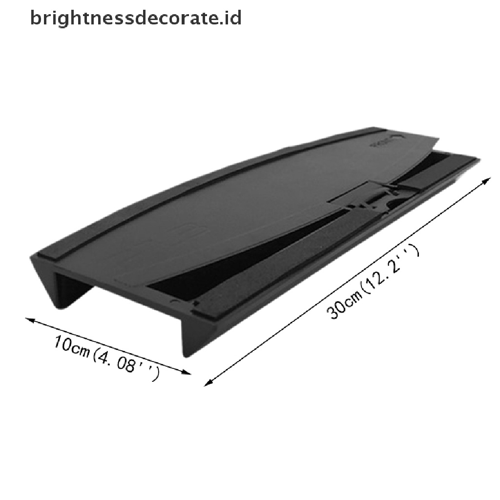 Dok Stasiun Berdiri Vertikal Bahan Plastik Untuk Console Ps3 Slim