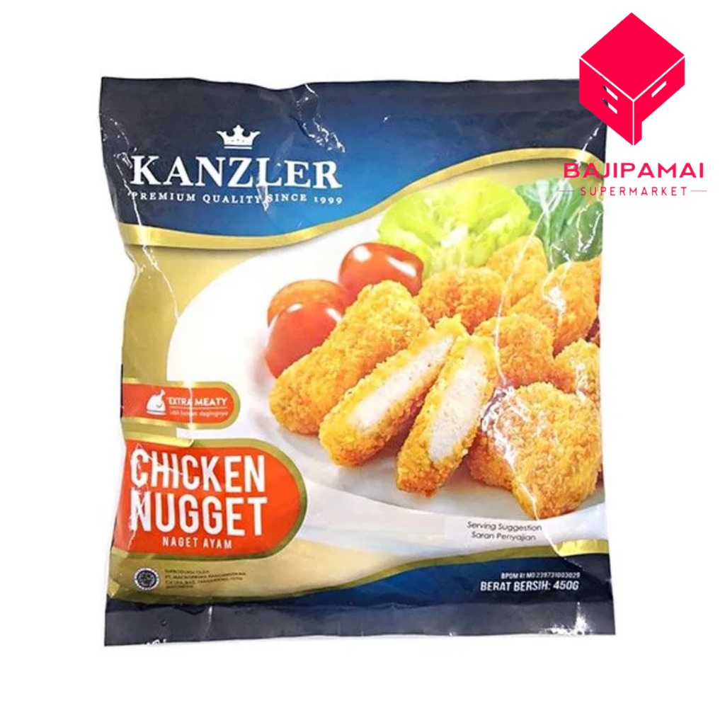 

Kanzler Chicken Nugget 450gr