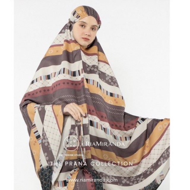 Sale Mukena Ria Miranda Cotton Ink Bahan Tencel Super Adem dan Dingin