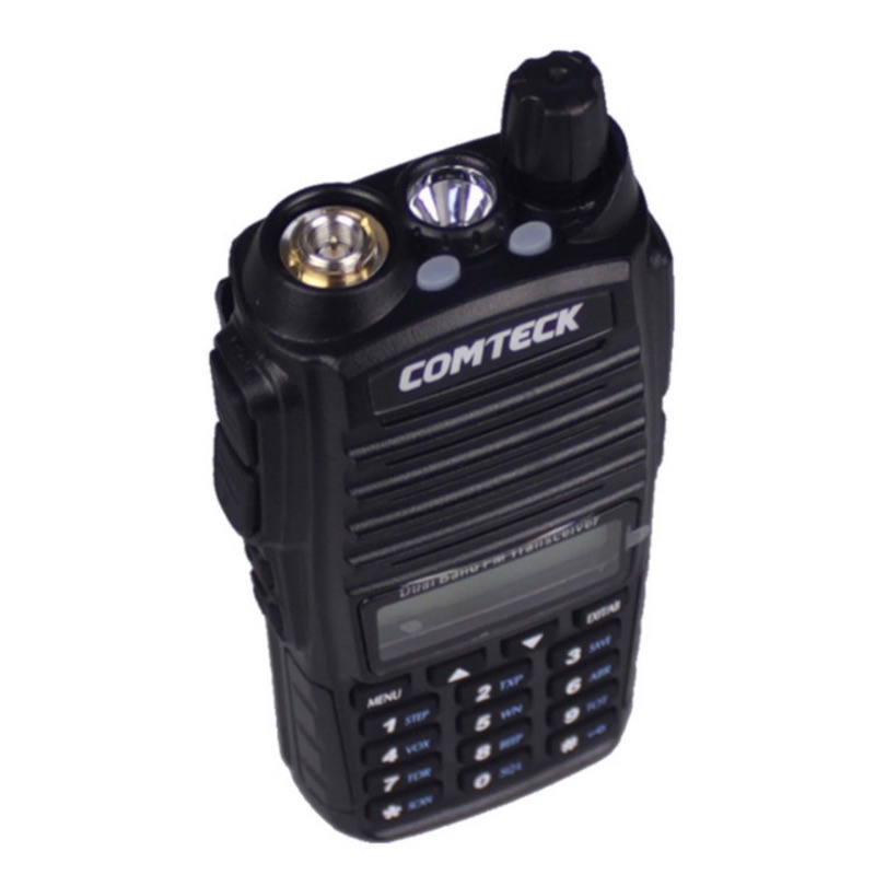 HT Walkie Talkie Comteck UV-82 Dual Band VHF - UHF Radio FM UV82