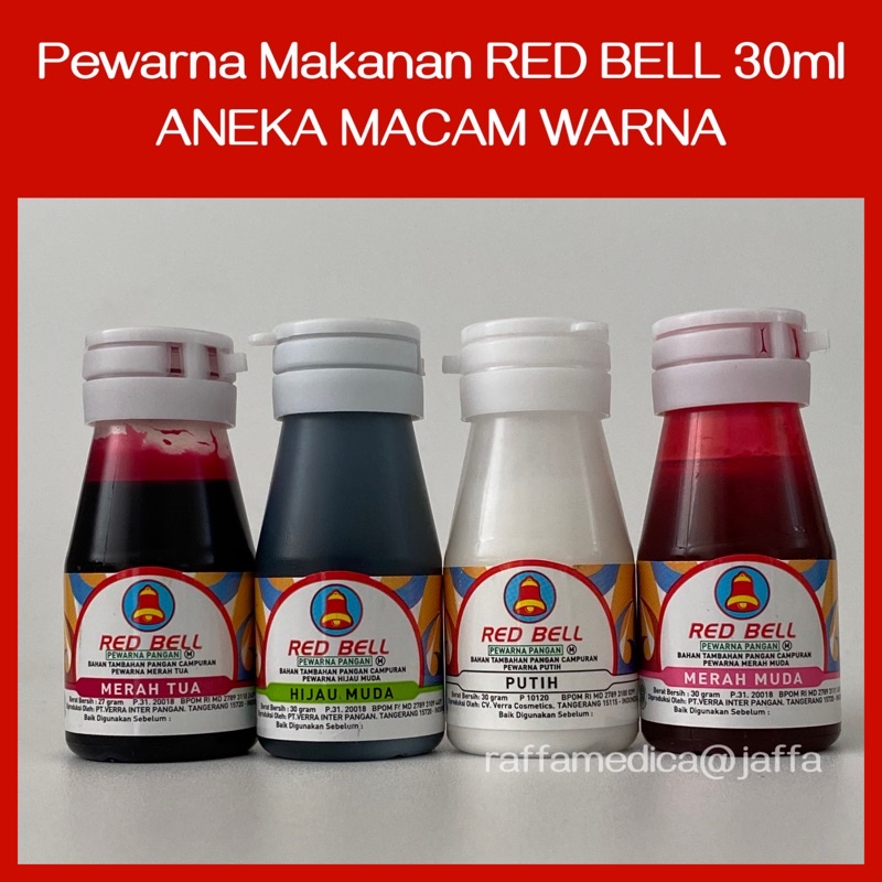 RED BELL Pewarna Pangan 30gr