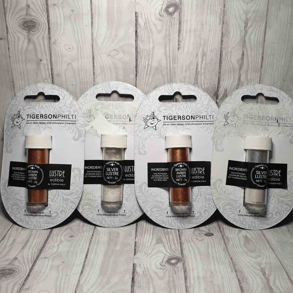 

LUSTER DUST TIGERSON 2 GR / PEWARNA BUBUK METALIK