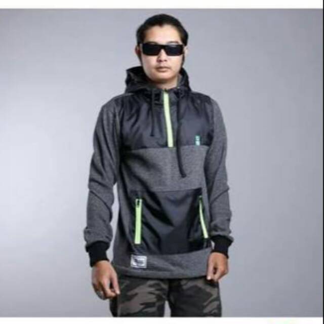 Jaket black ID original