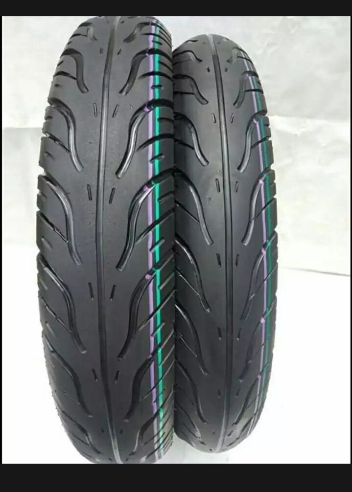 Sepasang ban second matic tubles tubeless ukuran 80/90 90/90-14 all matic merek federal