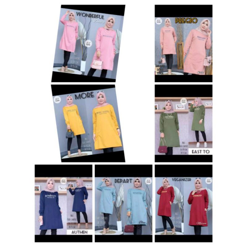 baju kaos tunik baby tery import terbaru atasan wanita muslimah terbaru baju cewek model kekinian