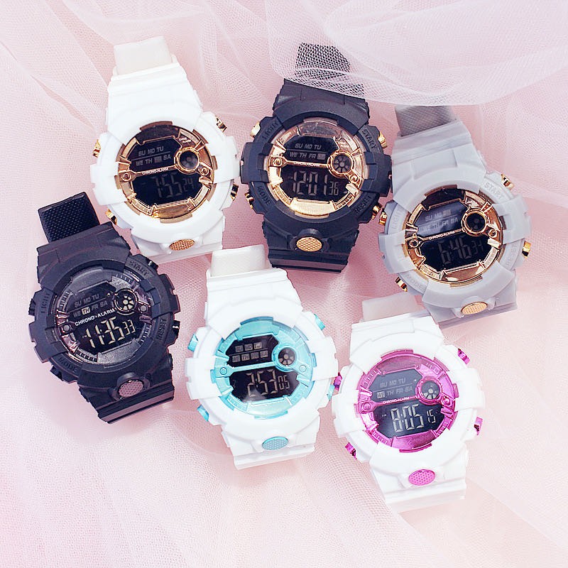 [COD] Jam Tangan Digital Wanita CandyCat Tali Rubber / Jam Tangan Wanita CandyCat Import