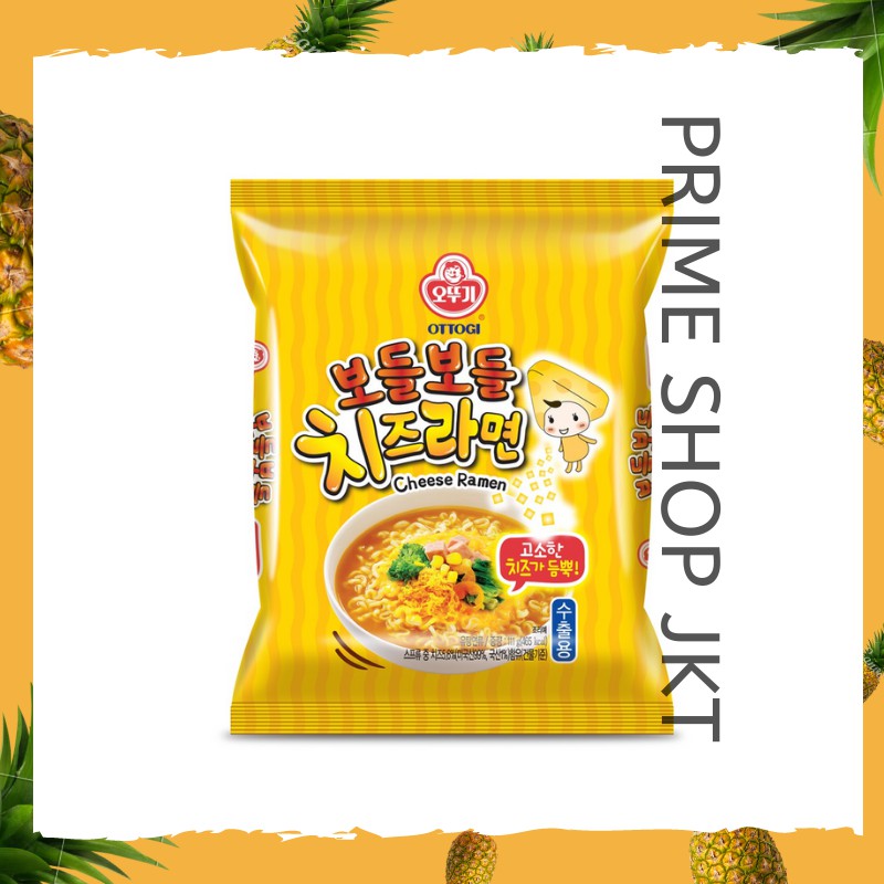 

Ottogi Cheese Ramen Mie Instant Korea Rasa Keju