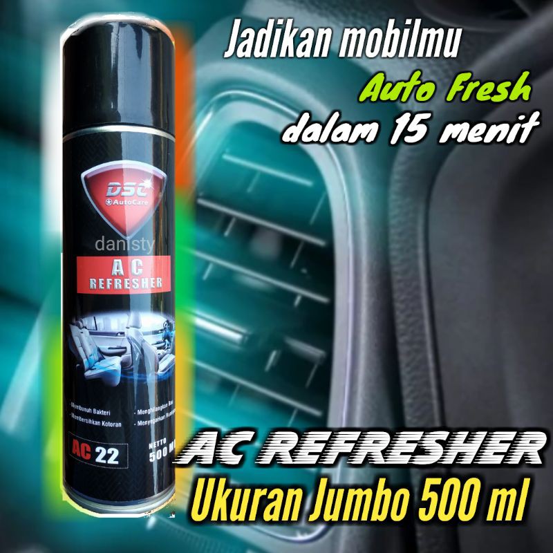 Pembersih AC mobil DSC /Ac refresher/ac cleaner/JUMBO 500 ml