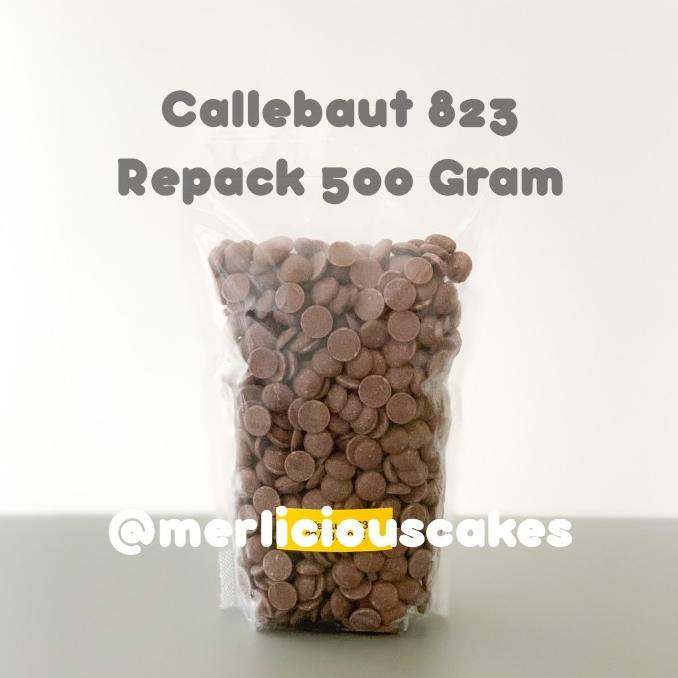 

INSTANT COURIER ONLY Callebaut 823 Milk Chocolate Couveture 500 Gram TERLARIS TERPERCAYA ORIGINAL
