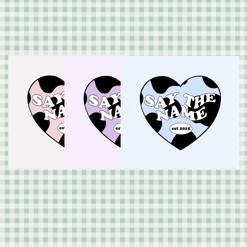 

ARTPRINT SAY THE NAME SEVENTEEN