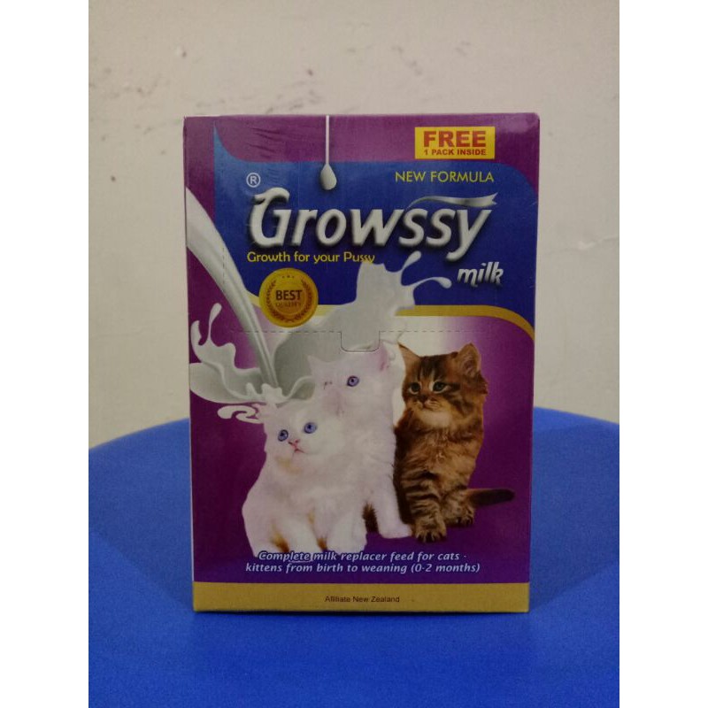 Susu Kucing GROWSSY | Susu Anak Kucing | Susu Kitten | Susu Growssy