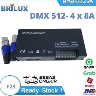 DMX 512 DECODER 4 x 8A | 32A RGBW