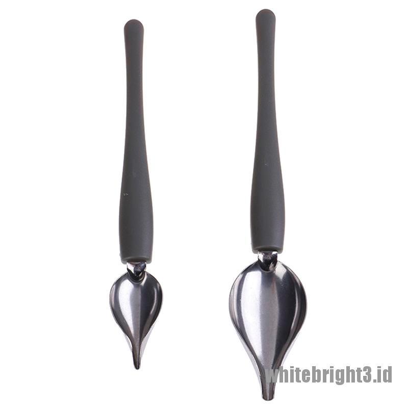 ❤White3 Warna Putih❤ Sendok Piring Saos / Sushi / Dessert Untuk Dekorasi