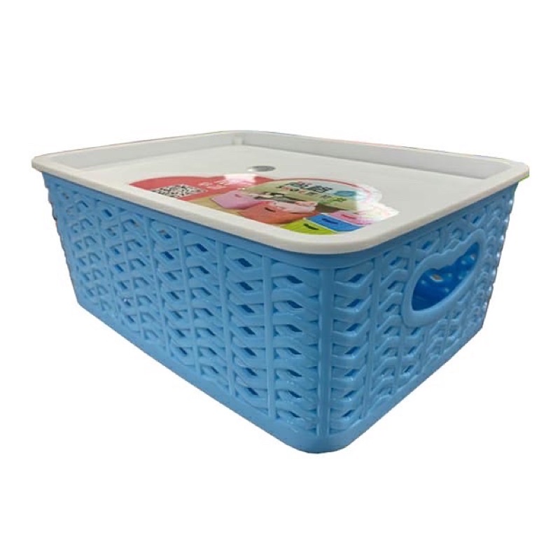 Storage Box Serbaguna, merek: LOJI, model: HX 0019263, size (Medium): P 30 cm x L 23.5 cm x T 12 cm