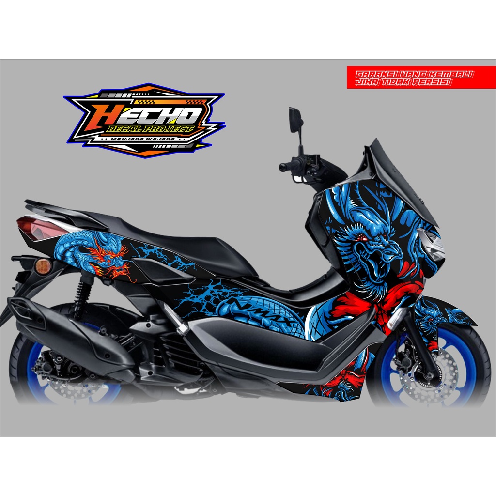 DECAL NMAX NEW - STIKER FULL BLOK NMAX 2020