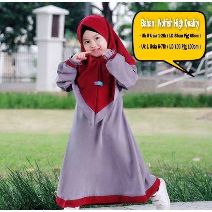 GAMIS ANAK PEREMPUAN UMUR 1-2 TAHUN ALICIA KIDS MURAH